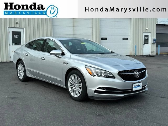 2018 Buick LaCrosse Essence in Quicksilver Metallic — front three-quarter view