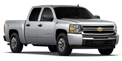 2011 Chevrolet Silverado 1500 LT in Steel Green Metallic — front three-quarter view