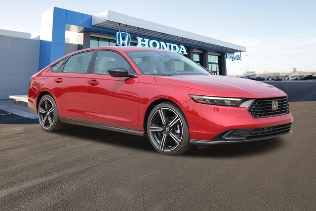 2026 Honda Accord SE CVT in Radiant Red Metallic — front three-quarter view