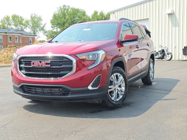 2020 GMC Terrain — rear three-quarter view