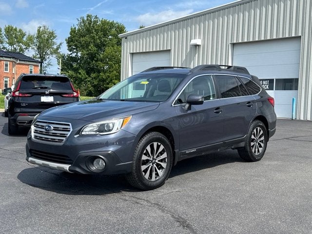 2017 Subaru Outback — rear three-quarter view