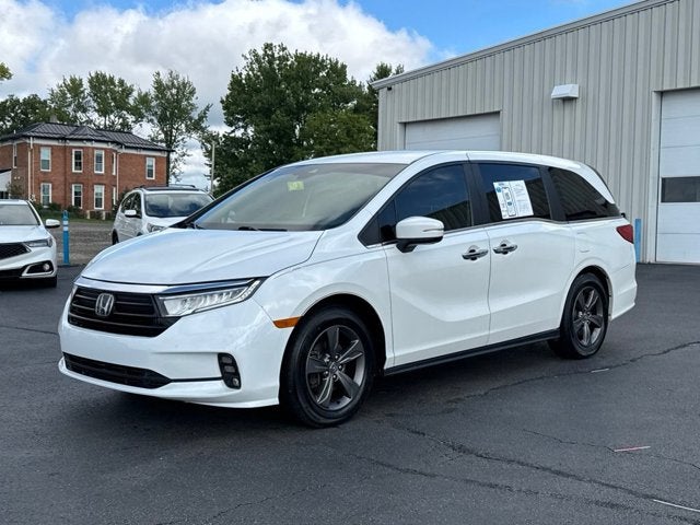 2021 Honda Odyssey — rear three-quarter view