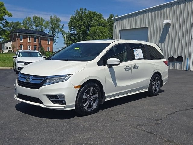 2019 Honda Odyssey — rear three-quarter view