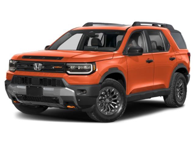 2026 Honda Passport TrailSport AWD in Sonic Gray Pearl — front three-quarter view