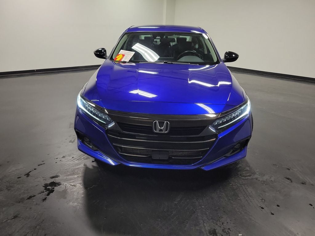 2021 Honda Accord — rear three-quarter view