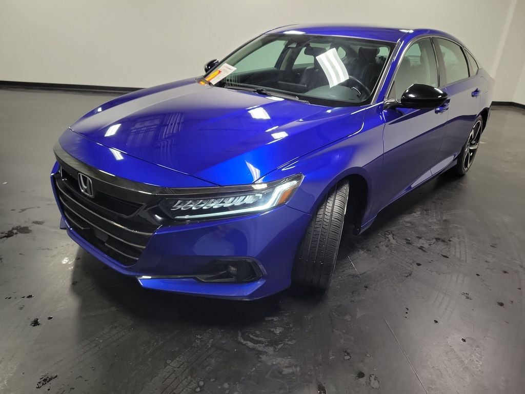 2021 Honda Accord — interior view