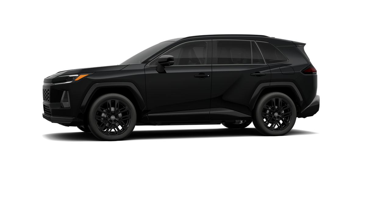 2026 Toyota RAV4 — rear three-quarter view