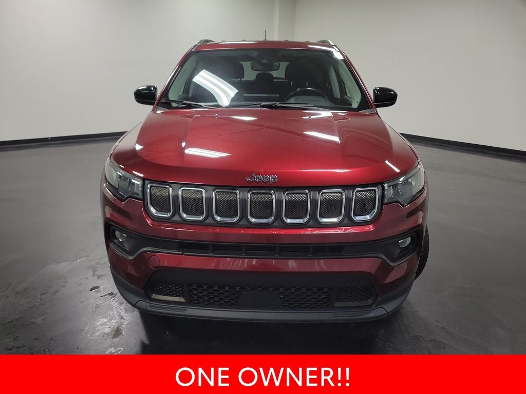 2022 Jeep Compass — rear three-quarter view