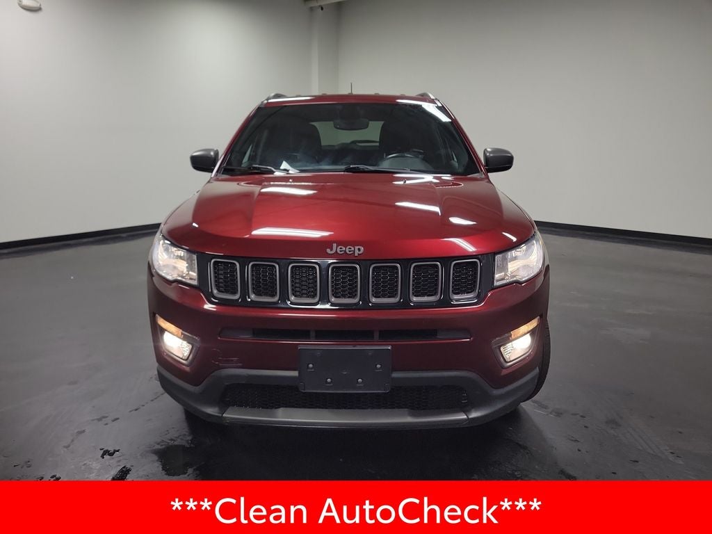 2021 Jeep Compass — rear three-quarter view