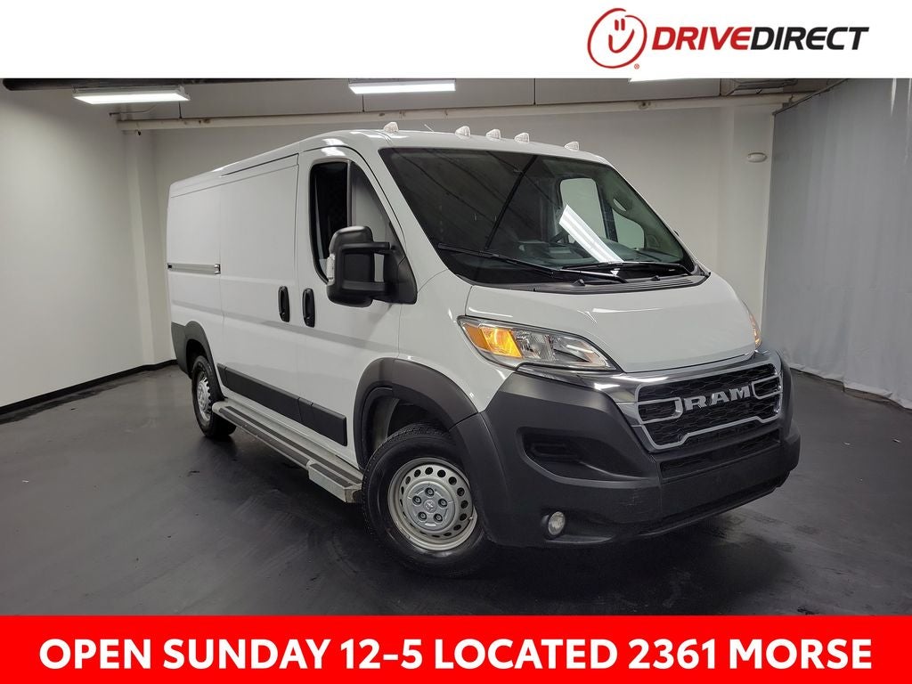 2025 RAM ProMaster 2500 Base in Bright White Clearcoat — front three-quarter view