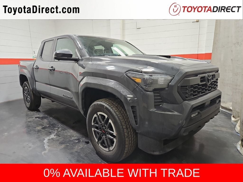 2026 Toyota Tacoma TRD Sport in Underground — front three-quarter view