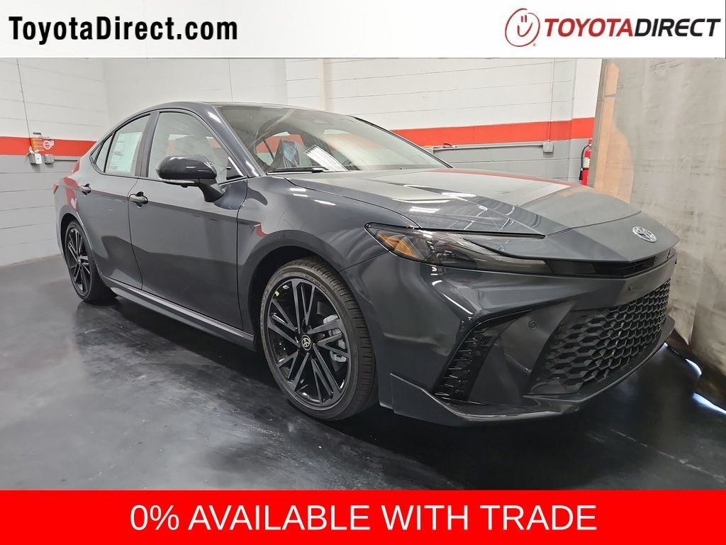 2026 Toyota Camry XSE in Underground — front three-quarter view
