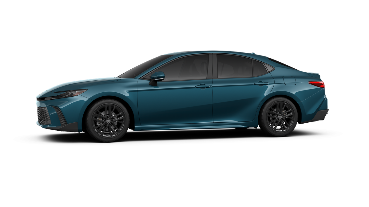 2026 Toyota Camry — rear three-quarter view