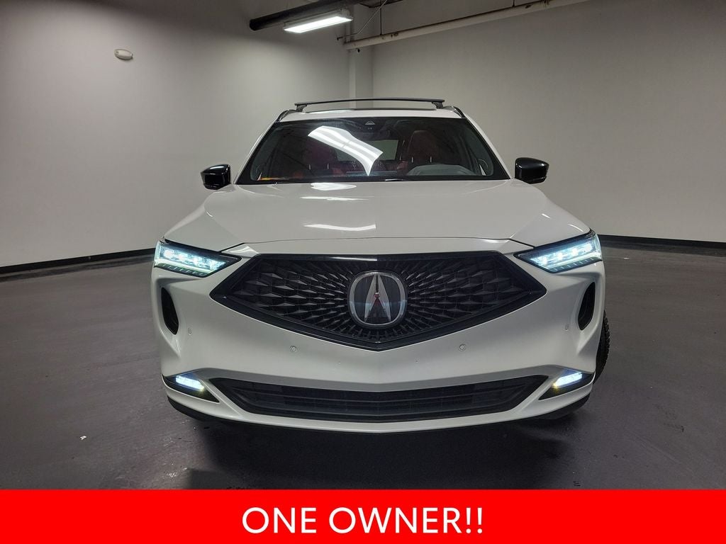 2022 Acura MDX — rear three-quarter view