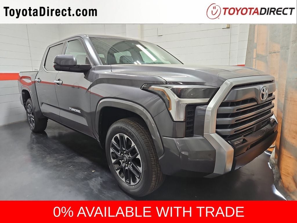 2026 Toyota Tundra Limited in Magnetic Gray Metallic — front three-quarter view