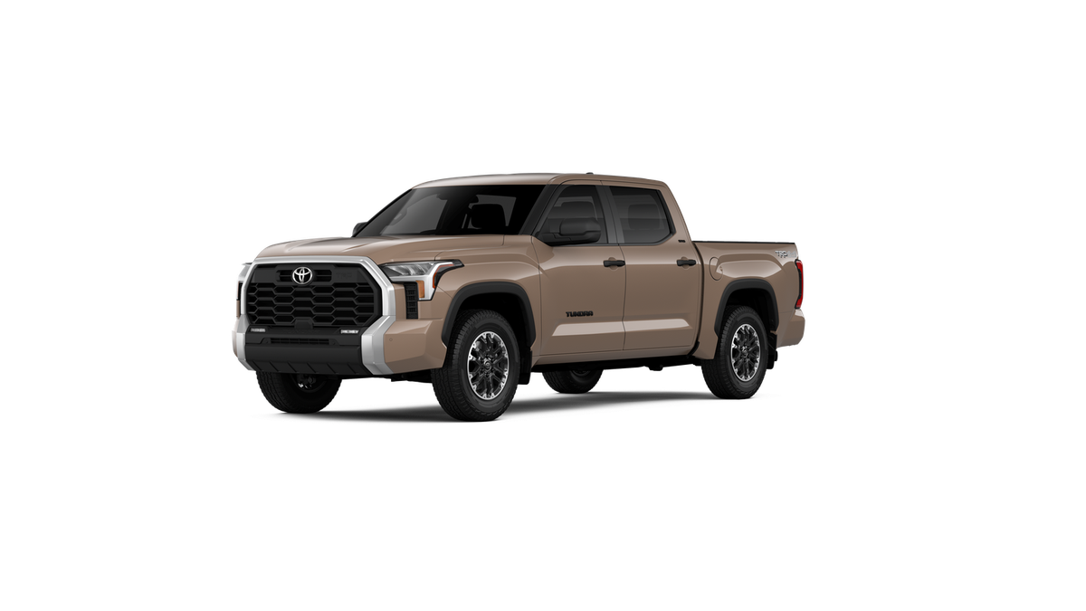 2026 Toyota Tundra SR5 in Mudbath — front three-quarter view