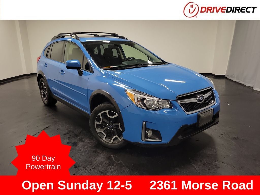 2016 Subaru Crosstrek 2.0i Premium in Hyper Blue — front three-quarter view