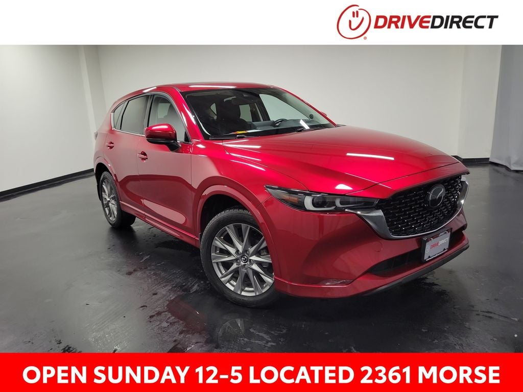 2024 Mazda Mazda CX-5 2.5 S Premium Plus Package in Soul Red Crystal Metallic — front three-quarter view
