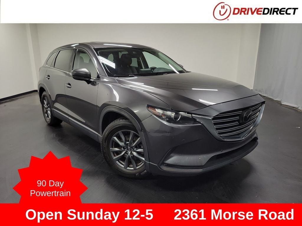 2020 Mazda Mazda CX-9 Touring in Machine Gray Metallic — front three-quarter view