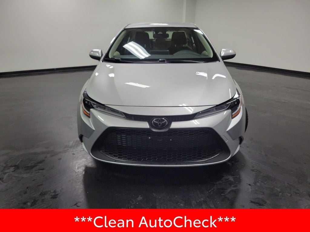 2020 Toyota Corolla — rear three-quarter view