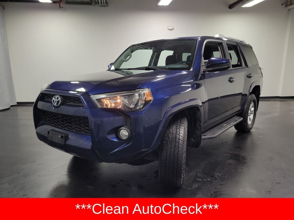 2017 Toyota 4Runner — interior view