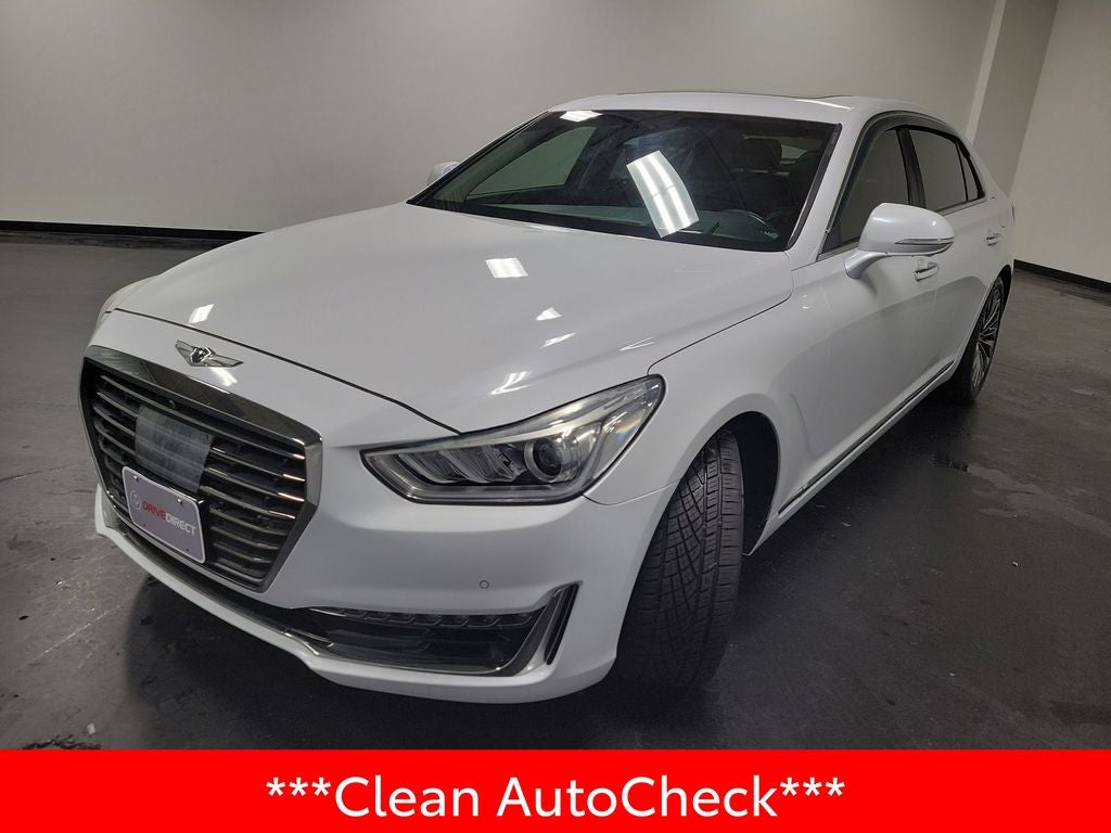 2017 Genesis G90 — interior view